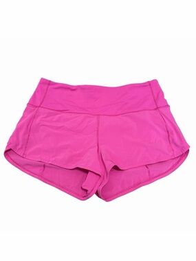Lululemon Speed Up High Rise Lined Shorts 2.5" | Sonic Pink | Size 8